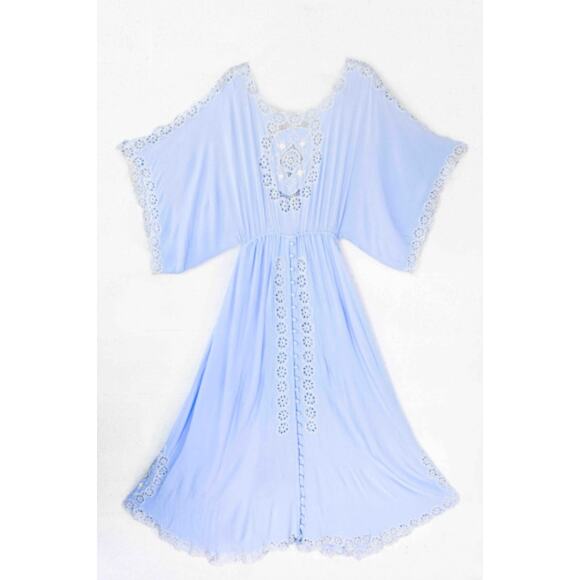 Fillyboo I Believe in Unicorns Embroidered Maxi Dress Fits Small to Large Petite - Picture 1 of 12